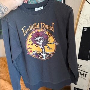Grateful Dead dark gray crewneck sweater